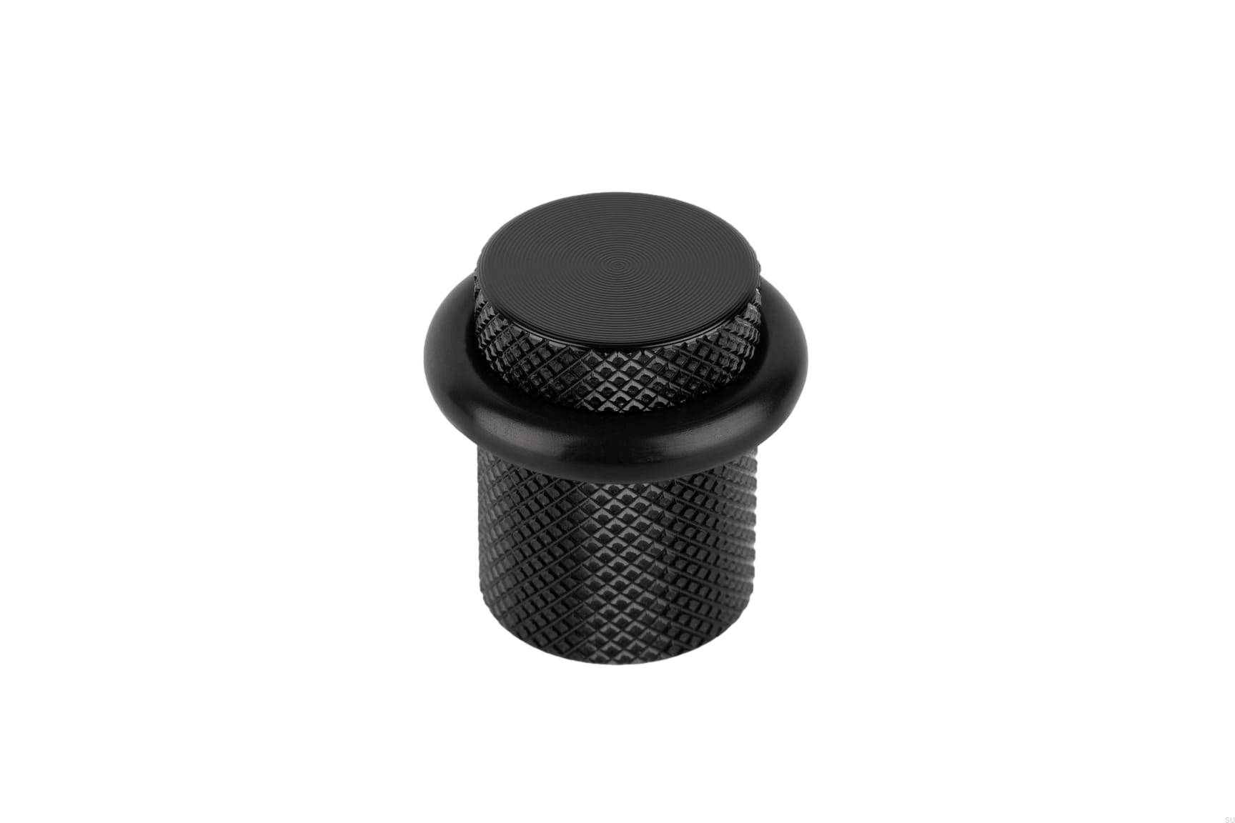 8009027L30--Stopka-Stoper-do-drzwi-podłogowy-Graf-Aluminiowy-Czarny-Szczotkowany-Viefe-Skandynawskie-Uchwyty_1