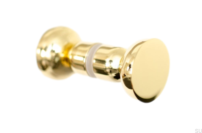 Gałka drzwiowa Dwustronna Kokeshi 3032 Mosiężna Polerowana Nielakierowana