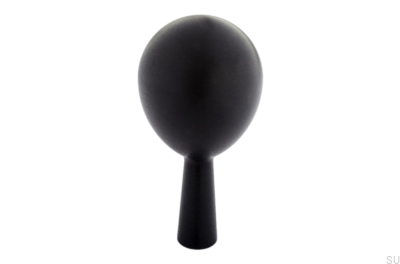 Wieszak ścienny Drop 56 Aluminiowy Czarny