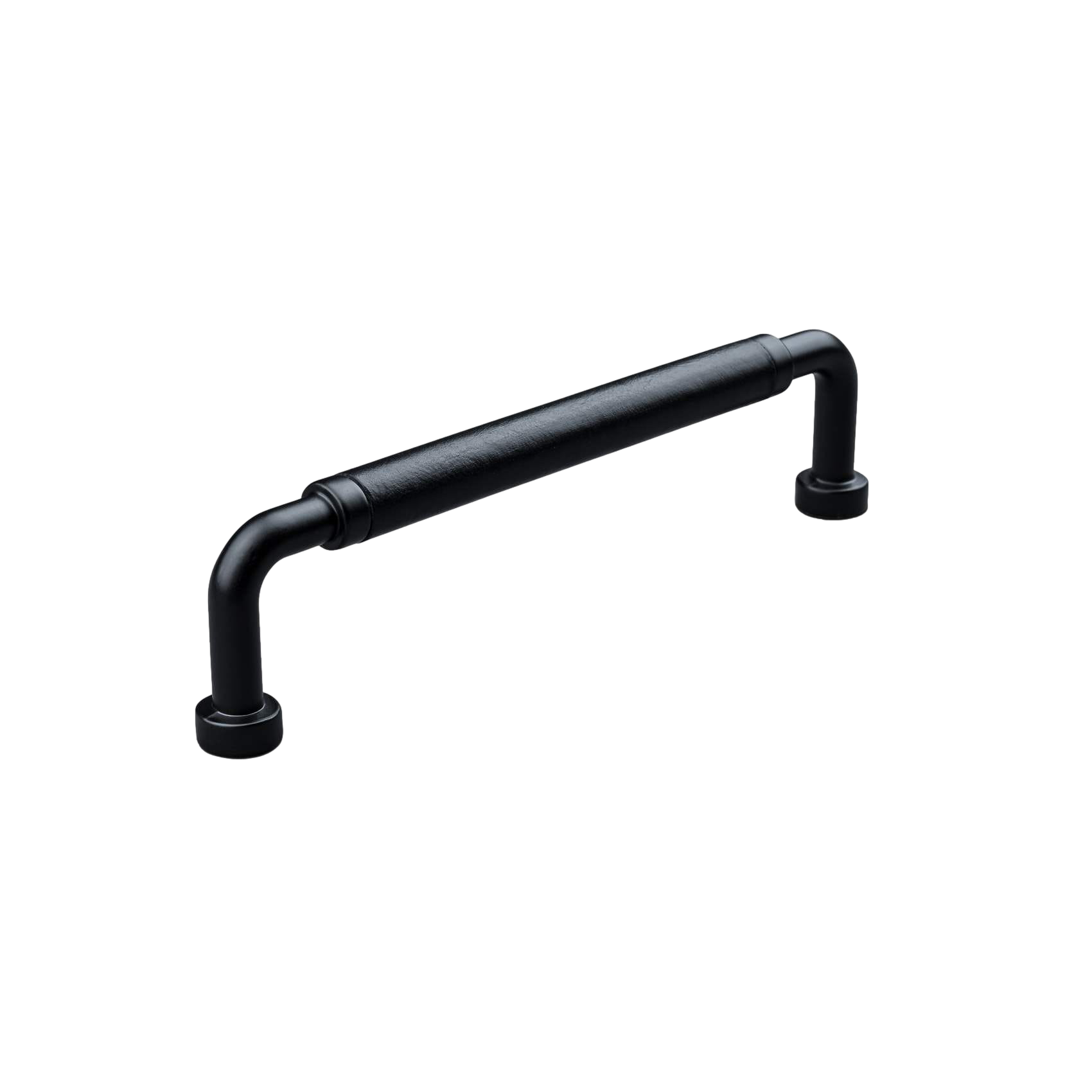 157176SP--Uchwyt-meblowy-podłużny-Porta-128-Metalowy-Matowy-Czarny-z-Czarną-Skórą-Theofils-Skandynawskie-Uchwyty_3