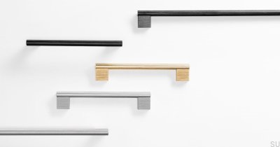 Uchwyt meblowy podłużny Graf Big 192 Złoty Ciemny