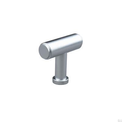 Gałka meblowa T-Bar Salo Metalowa Srebrna