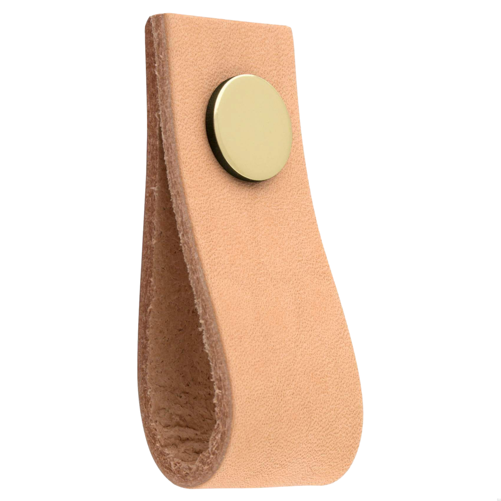 11552602SP--Gałka-meblowa-Loop-Ari-Skórzana-Jasna-Brązowa-ze-Złotym-Theofils-Skandynawskie-Uchwyty_2