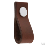 11550103SP--Gałka-meblowa-Loop-Ari-Skórzana-Brązowa-z-Białym-Theofils-Skandynawskie-Uchwyty_2