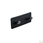 17000040--Wieszak-ścienny-Nantes-120-2-Metalowy-Czarny-Mat-Theofils-Skandynawskie-Uchwyty_2