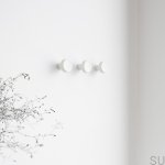 590063-21--Wieszak ścienny Caligola Metalowy Biały