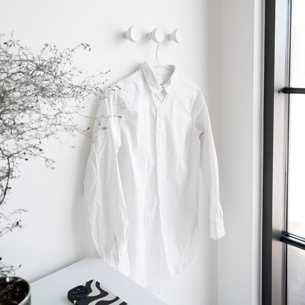 590063-21--Wieszak ścienny Caligola Metalowy Biały