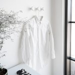 590063-21--Wieszak ścienny Caligola Metalowy Biały