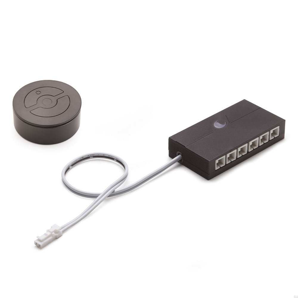 972729  Pilot zdalnego sterowania ściemniacz Giro 24V 72W Czarny