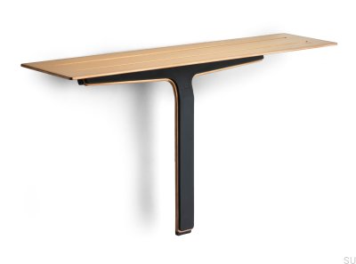 Półka łazienkowa z ściągaczka wody do szyb i kabin prysznicowych 7013 Miedziana Powłoka PVD