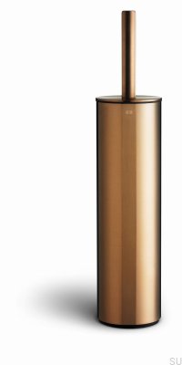 Szczotka toaletowa podłogowa 7043 Miedziana Powłoka PVD