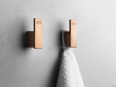 Wieszaki ścienne 7073 Miedziane Powłoka PVD (2 sztuki)