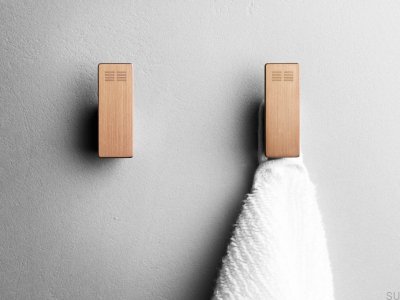 Wieszaki ścienne 7073 Miedziane Powłoka PVD (2 sztuki)