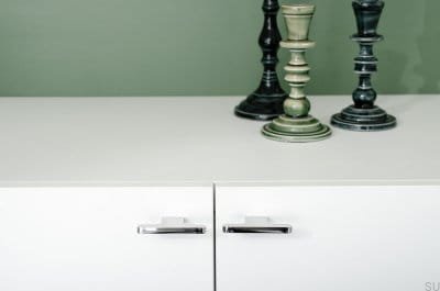 Gałka meblowa Flat Line 12 Polerowana Stal Nierdzewna