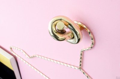 Gałka meblowa Knot 50 Mosiężna Polerowana Nielakierowana