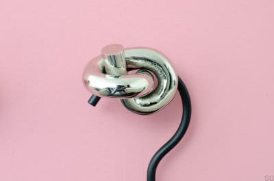 Gałka meblowa Knot 50 Nikiel Polerowany