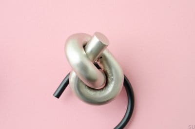 Gałka meblowa Knot 50 Nikiel Szczotkowany