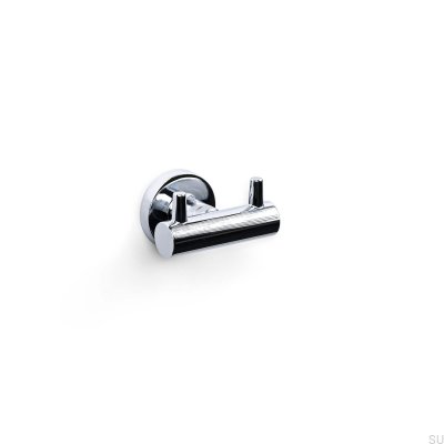 Wieszak ścienny Toulon-2 Chrom Polerowany