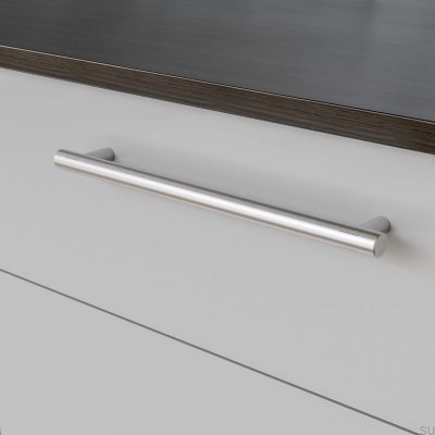 Uchwyt meblowy podłużny Varberg 256 Srebrny Szczotkowany