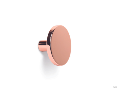 Wieszak ścienny Como Big Miedziany Polerowany Eco