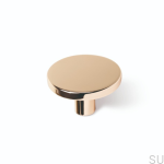 Gałka meblowa Como Big Złota polerowana