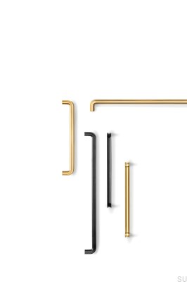 Uchwyt meblowy podłużny Lipp 320 Złoty Szczotkowany Cava