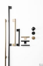 Uchwyt meblowy podłużny Point 320 Aluminiowy Czarny Tytanowy 