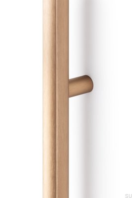 Uchwyt meblowy podłużny Moon Big 1056 Złoty Szczotkowany Cava