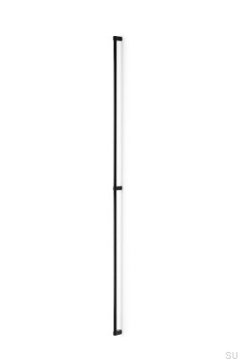  Uchwyt meblowy podłużny Linkk 1056 Aluminiowy Czarny Szczotkowany