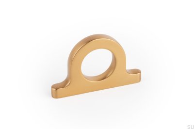 Gałka meblowa Omega 32 Złota Szczotkowana Cava