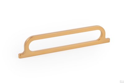 Uchwyt meblowy podłużny Omega 160 Metalowy Złoty Cava