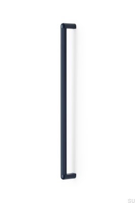 Uchwyt meblowy podłużny Riss Big 480 Aluminiowy Niebieski