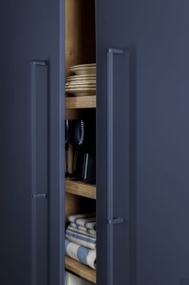 Uchwyt meblowy podłużny Riss Big 480 Aluminiowy Niebieski