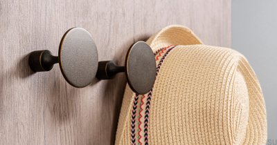 Wieszak ścienny Floid Antyczny Brąz