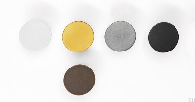 Wieszak ścienny Floid Metalowy Biały Mat