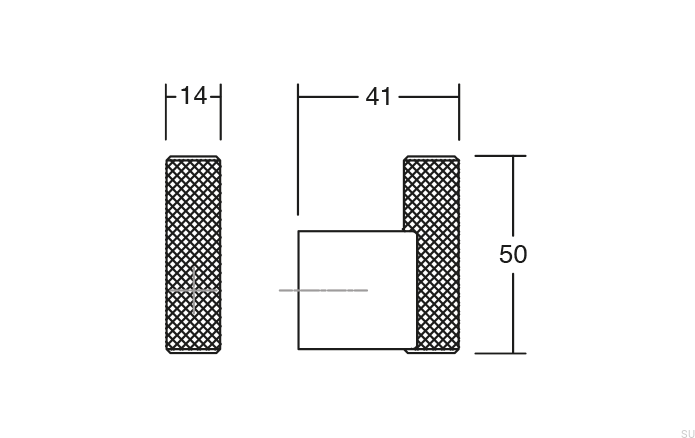 7009014L30EI--Wieszak-ścienny-Graf-Aluminiowy-Czarny-Szczotkowany-Viefe-Skandynawskie-Uchwyty_3