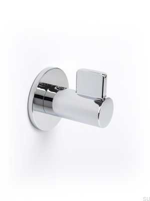 Wieszak ścienny Fin Chrom Polerowany