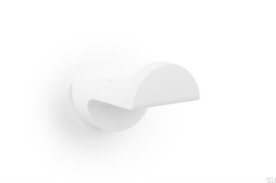 Wieszak ścienny Zett 20 Metalowy Biały Mat