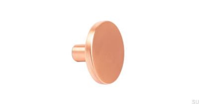 Wieszak ścienny Como Big Miedziany Szczotkowany