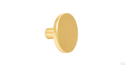 Wieszak ścienny Como Big Złoty Szczotkowany