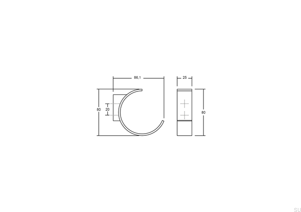 7024080ZM2M2EI--Wieszak-ścienny-Birdd-20-Metalowy-Czarny-Mat-Viefe-Skandynawskie-Uchwyty_3