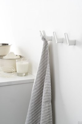 Wieszak ścienny Luv Metalowy Czarny Mat