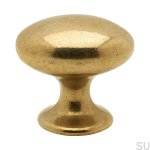 Zdjęcie produktowe gałki mosiężnej matowej