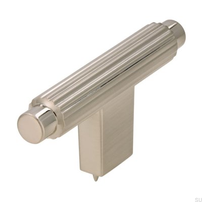 Gałka meblowa T-Bar 2594 Srebrny Szczotkowany