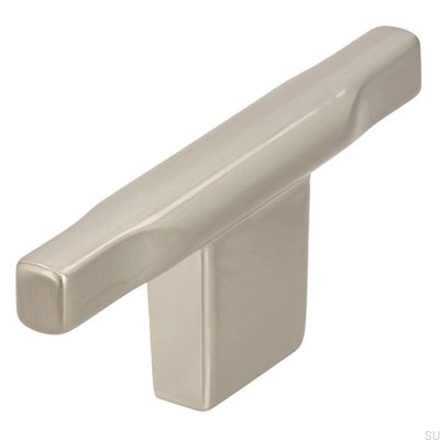 Gałka meblowa T-Bar 2524 Srebrna Szczotkowana