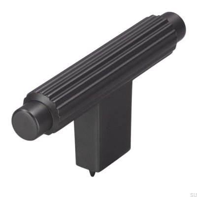  Gałka meblowa T-Bar 2594 Antracytowa Matowa