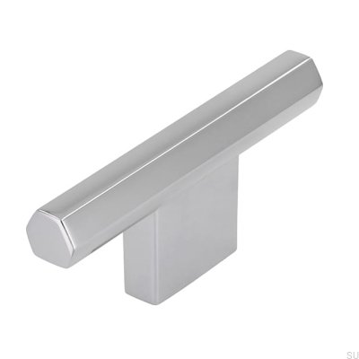 Gałka meblowa T-Bar 2571 16 Chromowana Polerowana