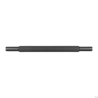 Uchwyt meblowy podłużny 2593 160 Chromowany Czarny Mat