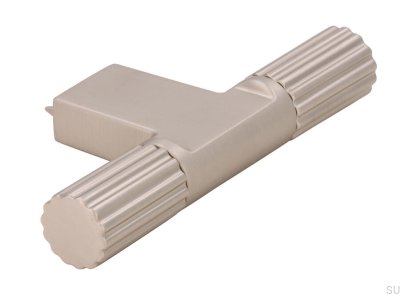 Gałka meblowa T-Bar 2592 Srebrna Szczotkowana 