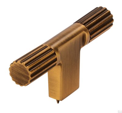 Gałka meblowa T-Bar 2592 Antyczny Brąz